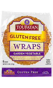 Toufayan Bakeries- Gluten free Garden Vegetable Wraps